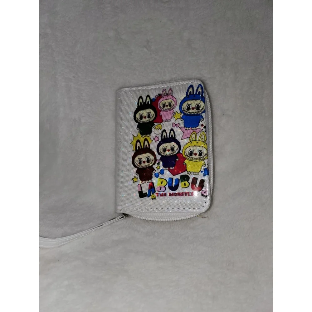 Labubu White Multicolor Monsters Wallet